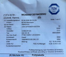 Καρότσα Mercedes-Benz 2010 313 MAXI LONG *KLIMA*3-ΘΕΣΙΟ*Εuro5 L3 SPRINTER 316-thumb-16