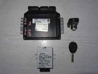 Mini Cooper R50 '02 - '06 Σετ Εγκέφαλος Immobilizer Από Κινητήρα W10B16AB 1,6 16ν