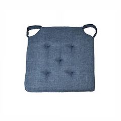 Μαξιλάρι καρέκλας αφρώδες διαστάσεων 40x40cm σε χρώμα μπλε