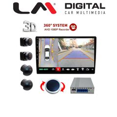 LM DIGITAL BC XH360-3D-R1 Σετ 4 Κάμερες 2D/3D Για 360 Android Player Με Ενσωματωμενο Host, 220Ο
