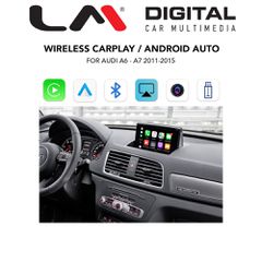 LM DIGITAL LM CPAA BOX AD8015 Car Play+ Aa Box Wireless Audi 11>15