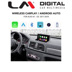 LM DIGITAL LM CPAA BOX AD8009 Car Play+ Aa Box Wireless Audi A1-Q3