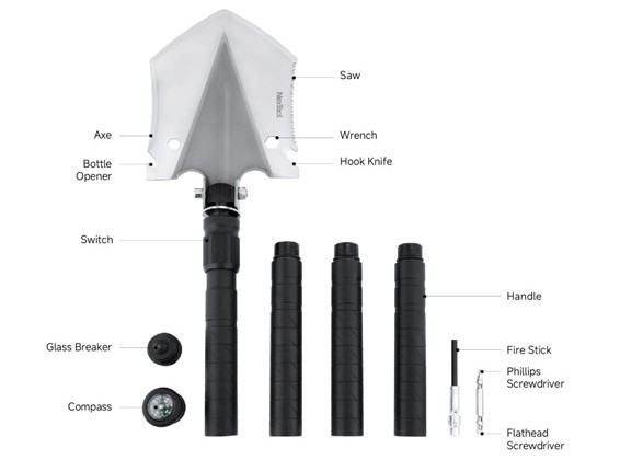 NEXTOOL ΦΤΥΑΡΙ ΠΟΛΥΛΕΙΤΟΥΡΓΙΚΟ (LARGE) (NE0114)