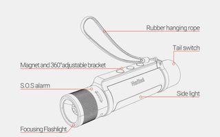 NEXTOOL ΦΑΚΟΣ THUNDER 1000L, 6 IN 1 (NE20030)