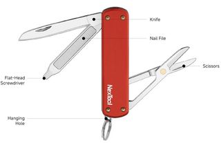 NEXTOOL ΣΟΥΓΙΑΣ MINI POCKET KNIFE RED (NE0142)