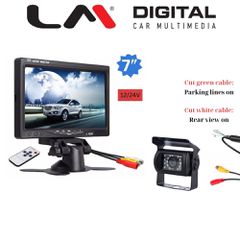 LM DIGITAL MR M07 BC 5004G 7 I Monitor 24V & Καμερα 5094G (Σετ)