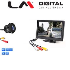 LM DIGITAL MR M05 BC 5010 5Inch Monitor 12V & Καμερα 5010 (Σετ]