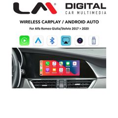 LM DIGITAL LM CPAA BOX AA2749 Car Play+ Aa Box Wireless Alfa Romeo Stelvio/Giulia 2017-2020