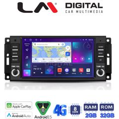 LM DIGITAL LM E8202 GPS Oem Για 6,2Inc 8Core Jeep Mod. 2007> An15 8Core 2+32G