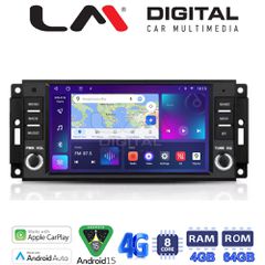 LM DIGITAL LM Q8202 GPS Oem Για 6,2Inc 8Core Jeep Mod. 2007> An15 8Core 4+64G