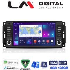 LM DIGITAL LM T8202 GPS Oem Για 6,2Inc 8Core Jeep Mod. 2007> An15 8Core 8+128G