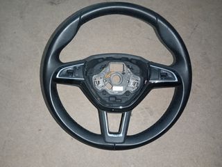 ΔΕΡΜΑΤΙΝΟ TIMONI ΜΕ ΧΕΙΡΙΣΤΗΡΙΑ (No 18) SKODA OCTAVIA 13-20 SUPERB II (FACELIFT) 13-15 FABIA III 15-21