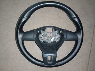 ΔΕΡΜΑΤΙΝΟ TIMONI ΜΕ INOX ΛΕΠΤΟΜΕΡΙΑ (No 19) VW PASSAT 09-17 GOLF 5-6 04-13 EOS (FACELIFT) 09-15