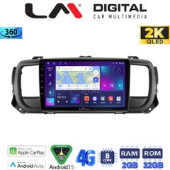 LM DIGITAL LM ZB8705 GPS Oem Για Citroen Spacetourer 2016