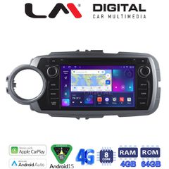 LM DIGITAL LM Q8146 GPS Oem Για 7Inc 8Core Yaris Mod. 2012> 2019 An15 8Core 4+64G