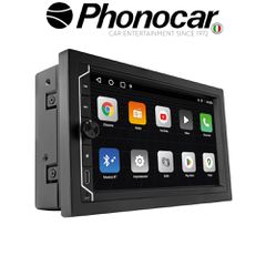 PHONOCAR VM 004 2Din 6.75 Inch Android 12 Με 4 Πύρηνο Επεξεργαστή 2Gb Ram Και
