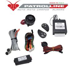 PATROLLINE PATROL MAX 652-55 Συναγερμός Αυτοκινήτου Διαιρούμενος Αναλογικός Με 2 Τηλεχειριστήρια