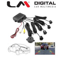 LM DIGITAL PS H419B TFT Σετ Parking 4Αδα (19mm)