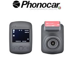 PHONOCAR DVR VM 496 Kαταγραφικό Με Ενσωματωμένη Κάμερα, Οπτικη Γωνια 120°. Διαθετει Οθόνη Lcd 2 Ιντσων.