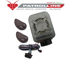 PATROLLINE HPS 940-9.1561 PATROL Συναγερμος Μοτοσικλέτας Compact Με Σειρηνα Και Μπαταρια. Περιεχει 2 Τηλεχεριστηρια. Universal Καλωδιωση