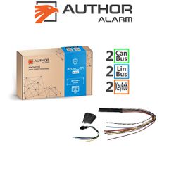 AUTHOR AP-0351 ALARM Συναγερμος Αυτοκινητου Ψηφιακης Τεχνολογιας Που Συνδεεται Στο Can Bus Του Αυτοκινητου