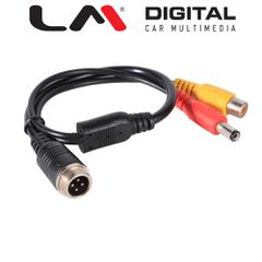 LM DIGITAL BC ADAPT2 Αντπάπτορας Για Συνδεση Καμερας 4Pin Σε Μονιτορ Με Κονεκτορα Rca