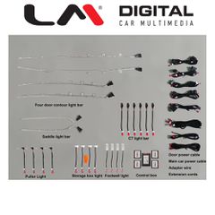 LM DIGITAL LM AMBIENT AUDI 3 Ατμοσφαιρικός, Εσωτερικός Φωτισμός Για Audi A6 2012