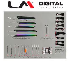 LM DIGITAL LM AMBIENT AUDI 5 Ατμοσφαιρικός, Εσωτερικός Φωτισμός Για Audi Q3 2011