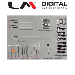 LM DIGITAL LM AMBIENT AUDI 11 Ατμοσφαιρικός, Εσωτερικός Φωτισμός Για Audi Q8 2018