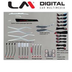 LM DIGITAL LM AMBIENT BMG200 Ατμοσφαιρικός, Εσωτερικός Φωτισμός Για Bmw S.3 G20 2018