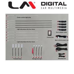 LM DIGITAL LM AMBIENT BMF481 Ατμοσφαιρικός, Εσωτερικός Φωτισμός Για Bmw X1 F48 2016