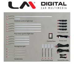 LM DIGITAL LM AMBIENT BMF151 Ατμοσφαιρικός, Εσωτερικός Φωτισμός Για Bmw X5 (F15) & X6 (F16) 2014