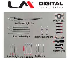 LM DIGITAL LM AMBIENT FORD 1 Ατμοσφαιρικός, Εσωτερικός Φωτισμός Για Ford Mondeo 2014