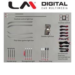 LM DIGITAL LM AMBIENT LR 1 Ατμοσφαιρικός, Εσωτερικός Φωτισμός Για Land Rover Range Rover Sport 2013