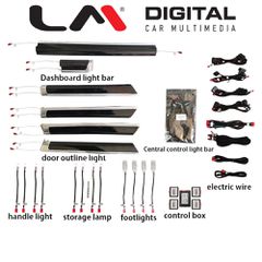 LM DIGITAL LM AMBIENT PORCHE 1 Ατμοσφαιρικός, Εσωτερικός Φωτισμός Για Porsche Cayenne 2010