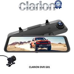 CLARION DVR G01 DVR Καθρεπτη Lcd 9.66'' Εμπρος
