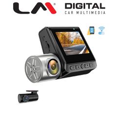 LM DIGITAL DVR X212-X22 DVR Stand Alone Με 2 Κάμερες, 4K+1080P, Usb Type C