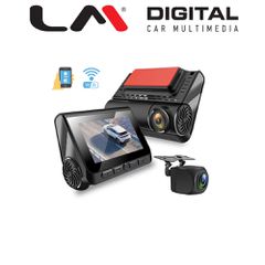 LM DIGITAL DVR X212-X23P DVR Stand Alone Με 2 Κάμερες, 4K+1080P, Usb Type C