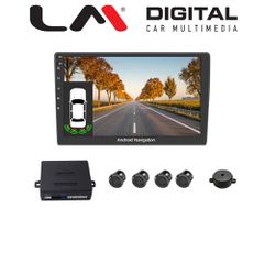 LM DIGITAL PS X422B AND Σετ Parking 4 Αισθ 22mm Για Android. Όταν Το Συστημα Αντιληφθει Εμποδιο