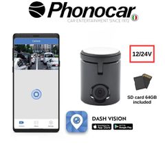 PHONOCAR DVR VM 440 PHONOCAR DVR Stand Alone Με 1 Κάμερα, 1080P, Usb Type C