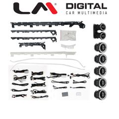 LM DIGITAL LM AMBIENT 9176 A4 Ατμοσφαιρικός , Εσωτερικός Φωτισμός Για Mercedes C C118 2020