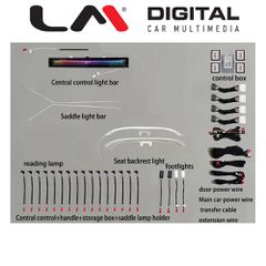LM DIGITAL LM AMBIENT VELAR1 Ατμοσφαιρικός, Εσωτερικός Φωτισμός Για Range Rover Velar 2017
