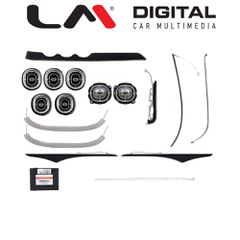 LM DIGITAL LM CW206-V2 Ατμοσφαιρικός, Εσωτερικός Φωτισμός Για Mercedes Benz C W206 2022