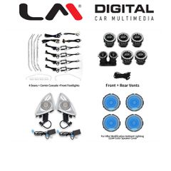 LM DIGITAL LM GLCX253-V4 Ατμοσφαιρικός, Εσωτερικός Φωτισμός Για Mercedes Glc (X253) 2019