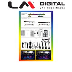 LM DIGITAL LM AUDIA3-V1 Ατμοσφαιρικός, Εσωτερικός Φωτισμός Για Audi A3/S3 2013
