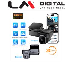 LM DIGITAL DVR X202-G421 DVR 2 Με Κάμερες Πάνω Στην Μονάδα, 1 Για Εμπρός Και Μια