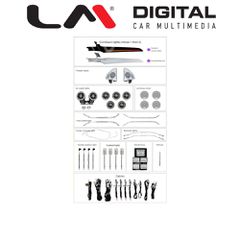 LM DIGITAL LM GLCX253-V5 Ατμοσφαιρικός , Εσωτερικός Φωτισμός Για Mercedes Glc (Χ253) 2015