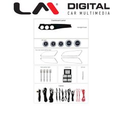 LM DIGITAL LM AW176-V4 Ατμοσφαιρικός, Εσωτερικός Φωτισμός Για Mercedes Benz A/Cla/Gla 2012>2020