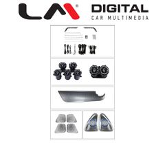 LM DIGITAL LM ABW247-V1 Ατμοσφαιρικός, Εσωτερικός Φωτισμός Για Mercedes Gla 2022