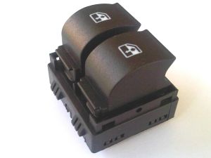 UNBRANDED 4980.25.314 Διακοπτης Παραθυρων Fiat Linea Mod. 2007> Διπλος (4Pin) Oem Code